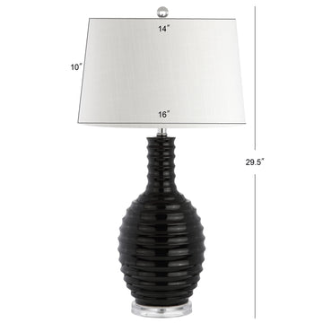 Dylan 29.5" Ceramic LED Table Lamp - JONATHAN Y